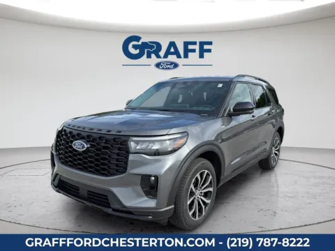 Gray 2026 Ford Explorer ST-Line for sale in Chesterton, IN