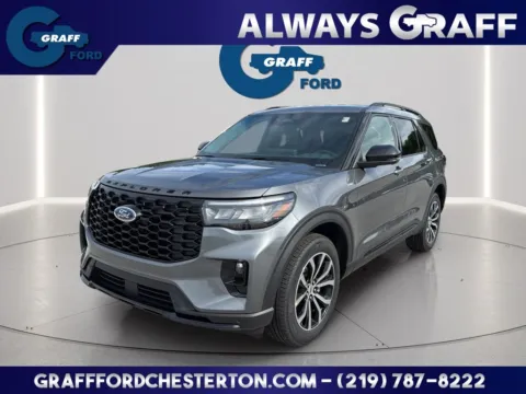 Gray 2026 Ford Explorer ST-Line for sale in Chesterton, IN