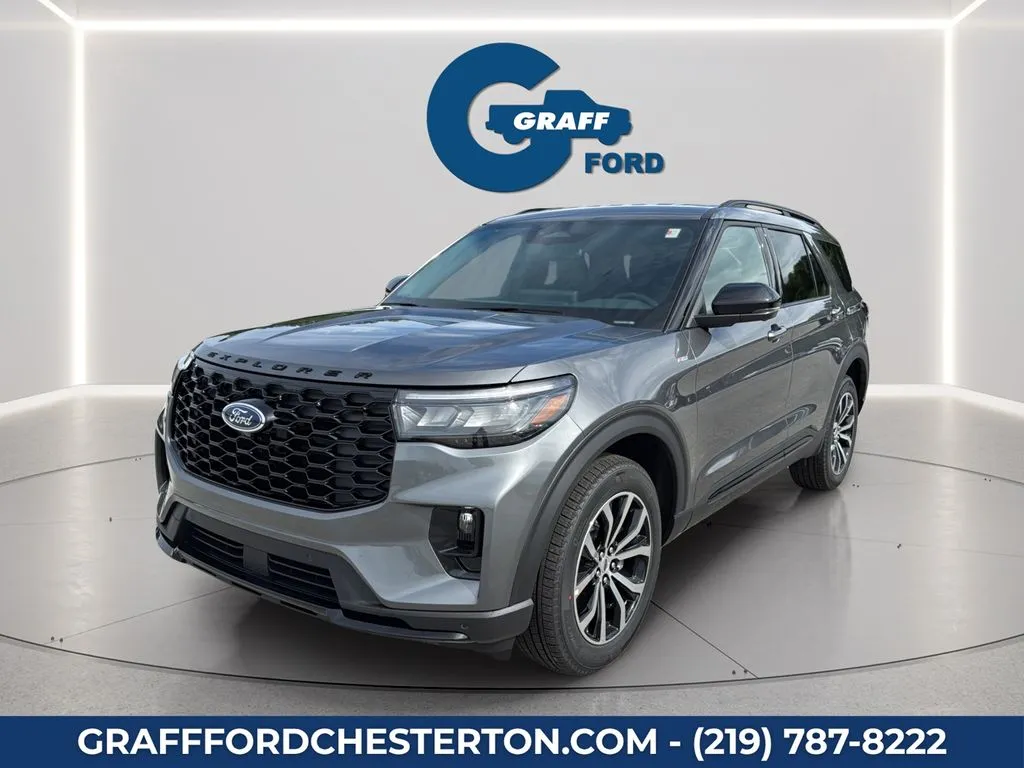 Gray 2026 Ford Explorer ST-Line for sale in Chesterton, IN