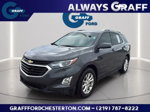 Gray 2018 Chevrolet Equinox LT for sale in Chesterton, IN