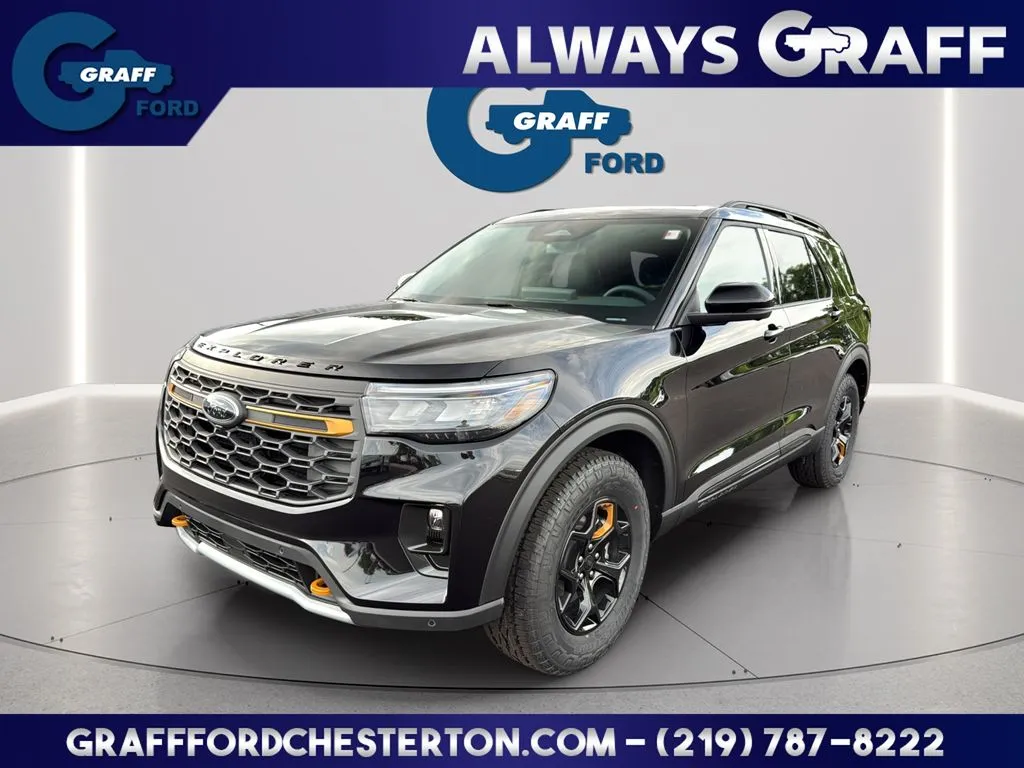 Black 2026 Ford Explorer Tremor for sale in Chesterton, IN