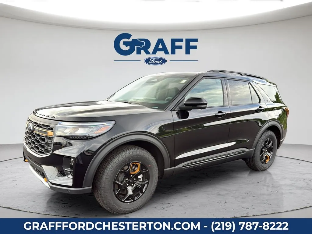 Black 2026 Ford Explorer Tremor for sale in Chesterton, IN