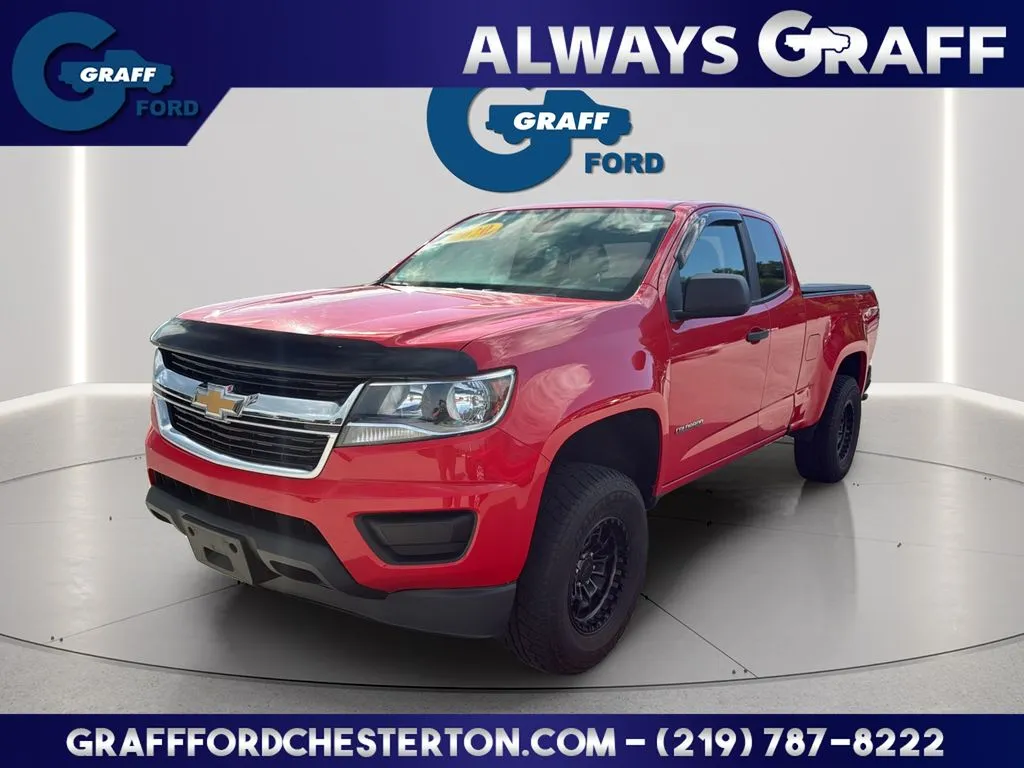 Red 2020 Chevrolet Colorado Work Truck for sale in Chesterton, IN