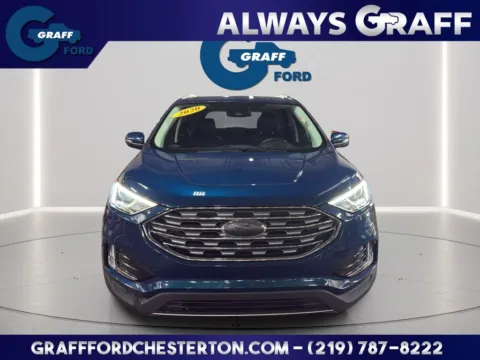 Green 2020 Ford Edge SEL for sale in Chesterton, IN