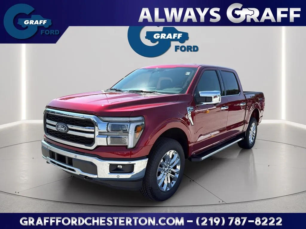 Red 2026 Ford F-150 Lariat for sale in Chesterton, IN