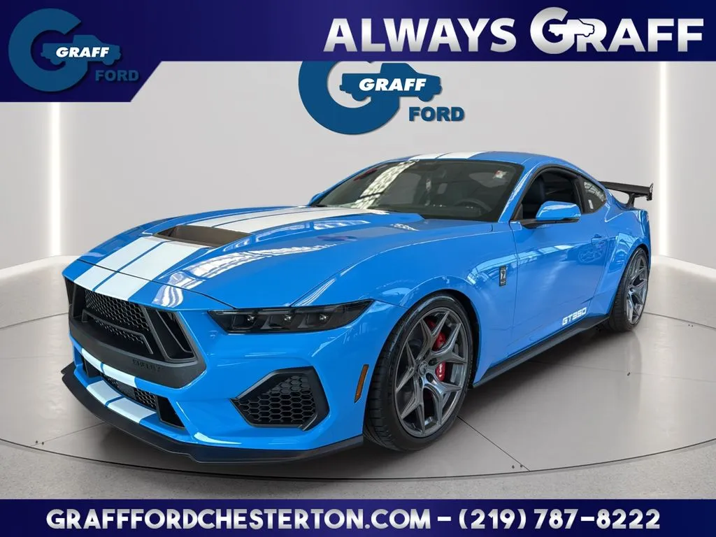 Blue 2026 Ford Mustang GT Premium for sale in Chesterton, IN