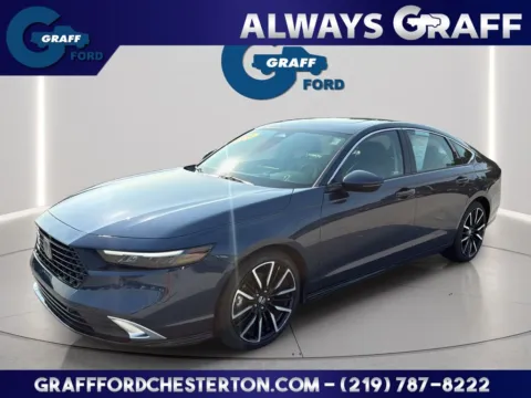 Blue 2026 Honda Accord Hybrid Touring for sale in Chesterton, IN