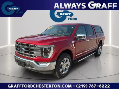 Red 2022 Ford F-150 Lariat for sale in Chesterton, IN