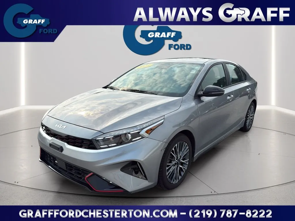Gray 2023 Kia Forte GT-Line for sale in Chesterton, IN