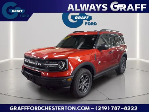 Red 2024 Ford Bronco Sport Big Bend for sale in Chesterton, IN