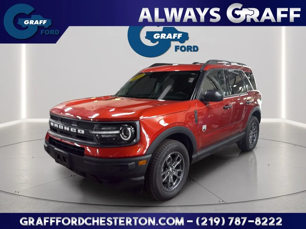 Red 2024 Ford Bronco Sport Big Bend for sale in Chesterton, IN