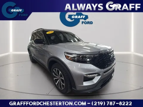 Silver 2020 Ford Explorer ST for sale in Chesterton, IN