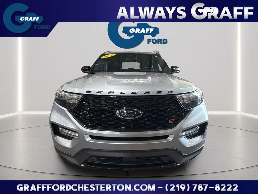Silver 2020 Ford Explorer ST for sale in Chesterton, IN