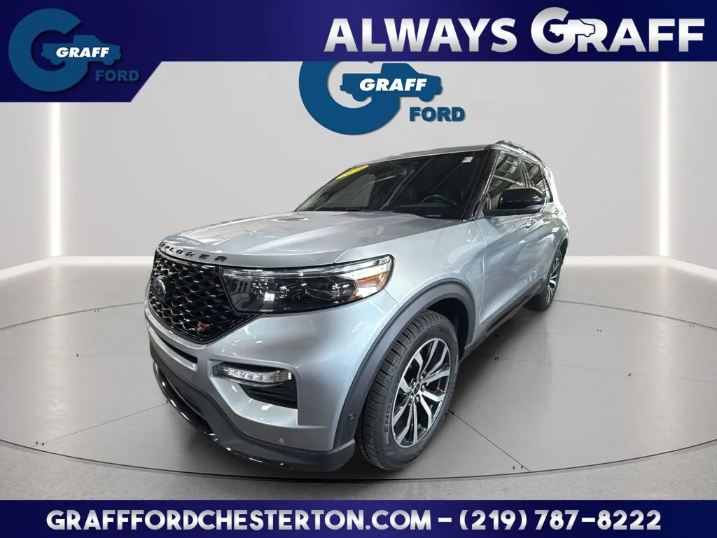 Silver 2020 Ford Explorer ST for sale in Chesterton, IN