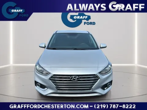 Silver 2021 Hyundai Accent SEL for sale in Chesterton, IN
