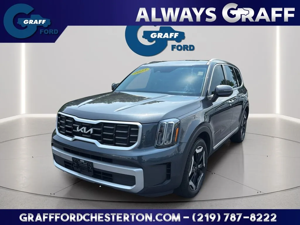 Gray 2023 Kia Telluride S for sale in Chesterton, IN