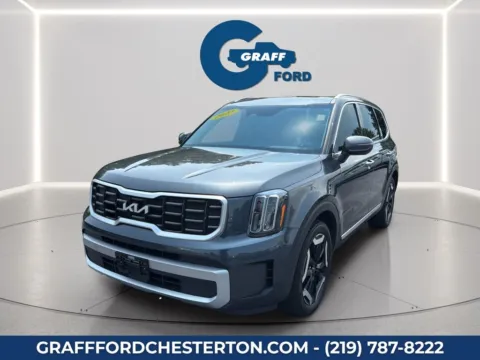 Gray 2023 Kia Telluride S for sale in Chesterton, IN
