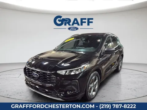 Black 2024 Ford Escape ST-Line for sale in Chesterton, IN