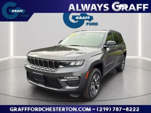 Gray 2022 Jeep Grand Cherokee 4xe for sale in Chesterton, IN