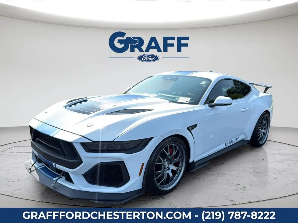 White 2026 Ford Mustang Shelby for sale in Chesterton, IN