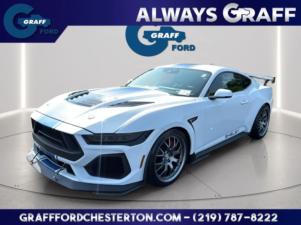 White 2026 Ford Mustang Shelby for sale in Chesterton, IN