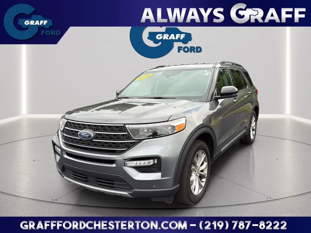 Gray 2024 Ford Explorer XLT for sale in Chesterton, IN