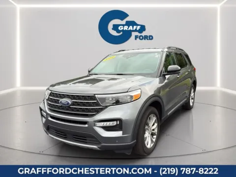 Gray 2024 Ford Explorer XLT for sale in Chesterton, IN