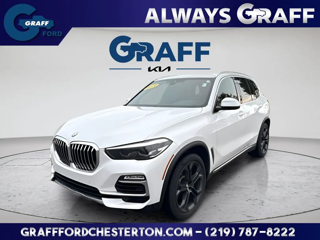 White 2019 BMW X5 xDrive40i for sale in Chesterton, IN