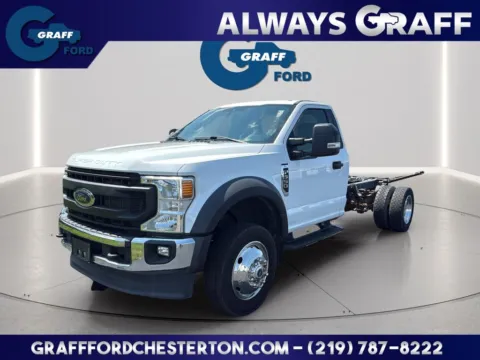 White 2021 Ford F-550SD XL for sale in Chesterton, IN