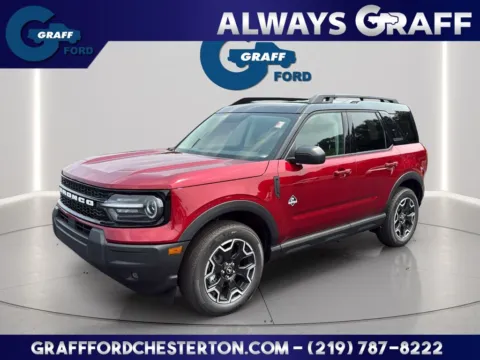 Red 2026 Ford Bronco Sport Outer Banks for sale in Chesterton, IN