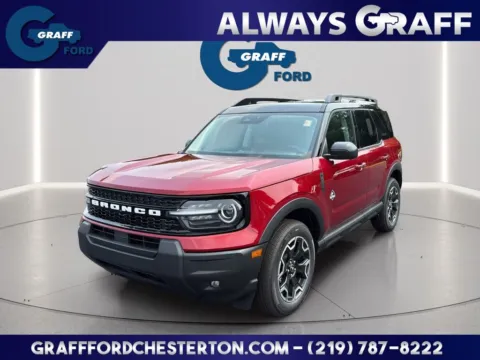 Red 2026 Ford Bronco Sport Outer Banks for sale in Chesterton, IN