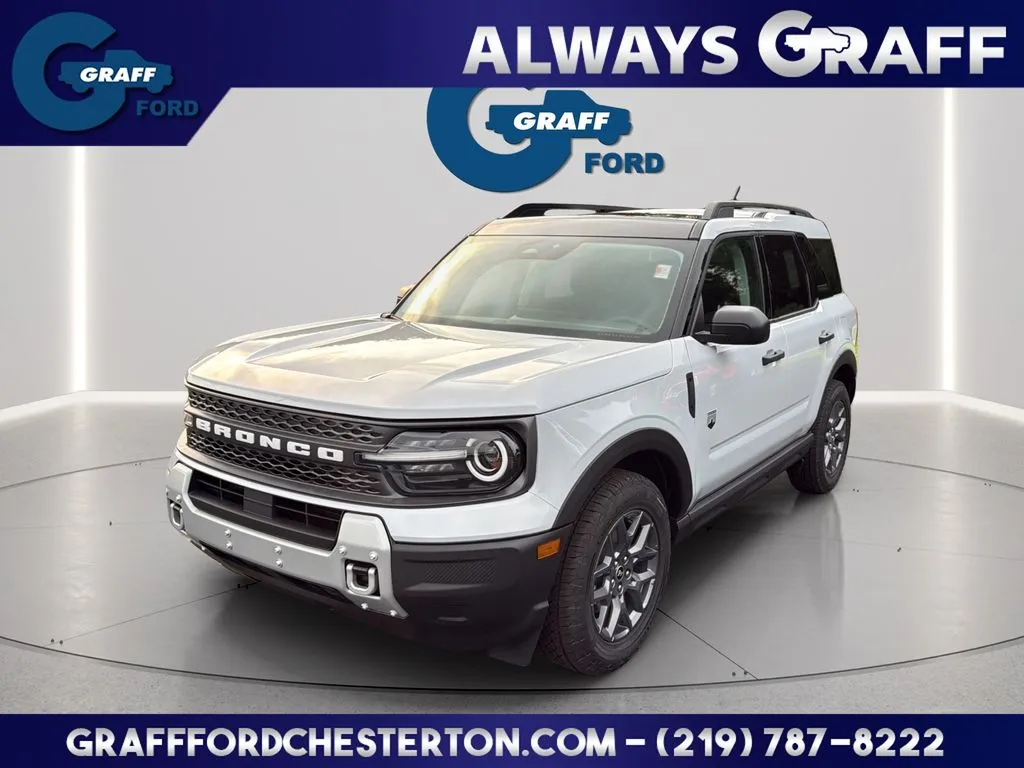 White 2026 Ford Bronco Sport Big Bend for sale in Chesterton, IN