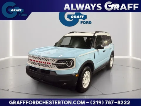 Blue 2026 Ford Bronco Sport Heritage for sale in Chesterton, IN