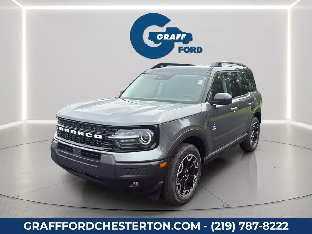 Gray 2026 Ford Bronco Sport Outer Banks for sale in Chesterton, IN