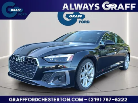 Black 2024 Audi A5 Sportback 45 S line Premium Plus for sale in Chesterton, IN