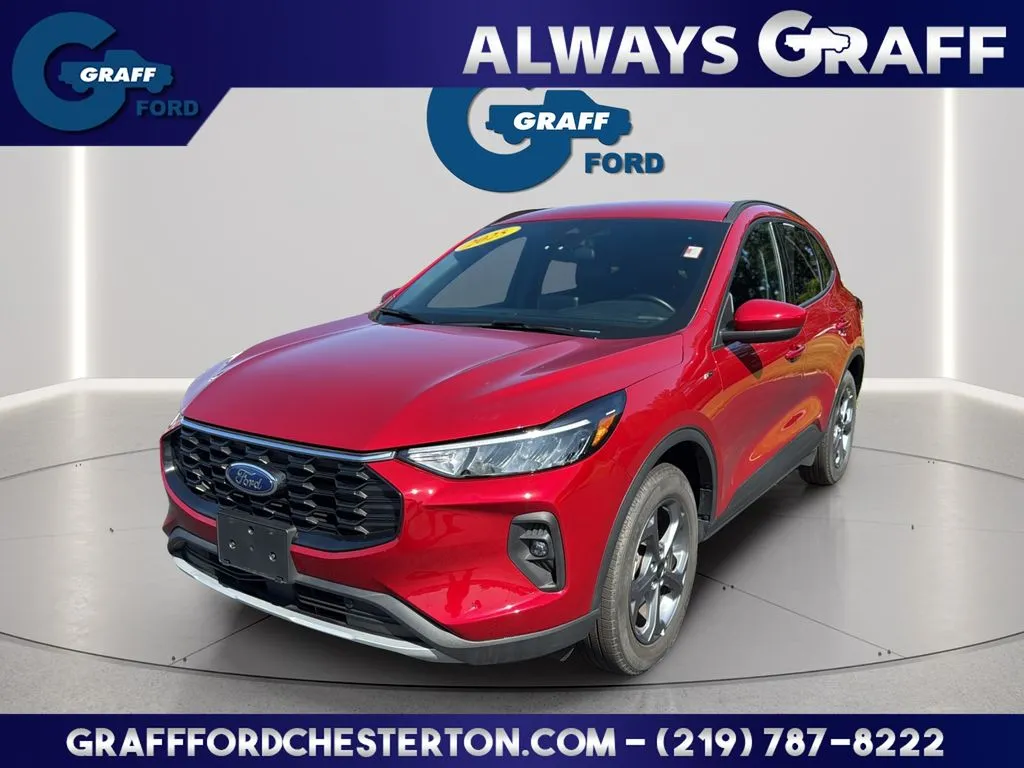 Red 2025 Ford Escape ST-Line Select for sale in Chesterton, IN