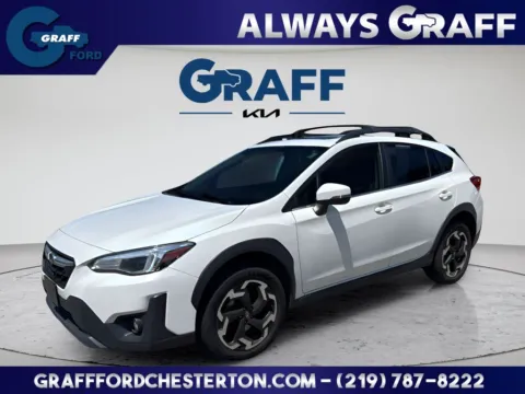 White 2021 Subaru Crosstrek Limited for sale in Chesterton, IN