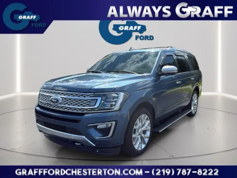 Blue 2018 Ford Expedition Platinum for sale in Chesterton, IN