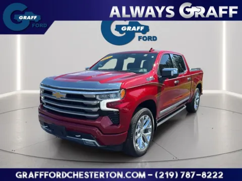 Red 2024 Chevrolet Silverado 1500 High Country for sale in Chesterton, IN