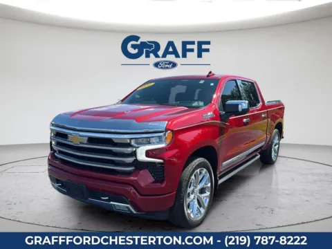 Red 2024 Chevrolet Silverado 1500 High Country for sale in Chesterton, IN
