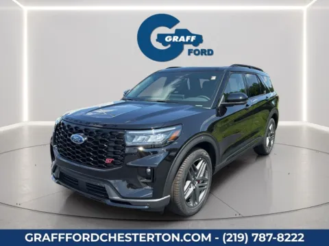 Black 2026 Ford Explorer ST for sale in Chesterton, IN