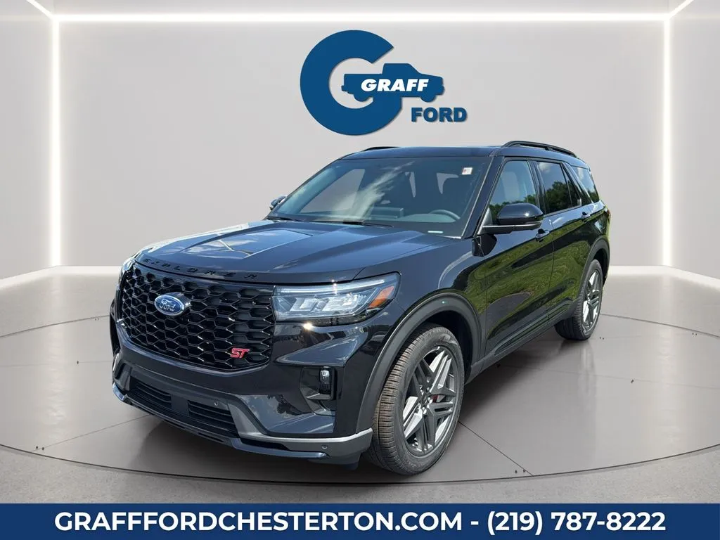 Black 2026 Ford Explorer ST for sale in Chesterton, IN