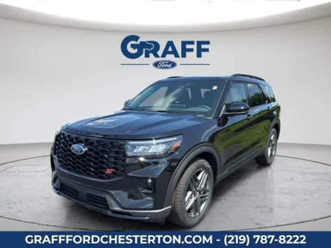 Black 2026 Ford Explorer ST for sale in Chesterton, IN