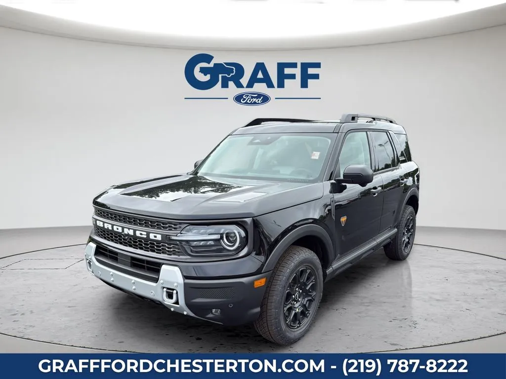 Black 2026 Ford Bronco Sport Badlands for sale in Chesterton, IN