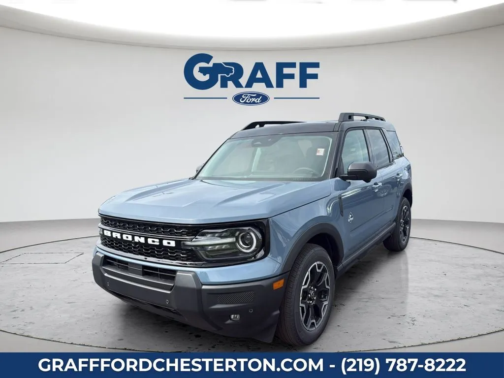 Gray 2026 Ford Bronco Sport Outer Banks for sale in Chesterton, IN