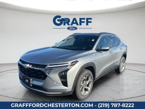 Gray 2025 Chevrolet Trax LT for sale in Chesterton, IN