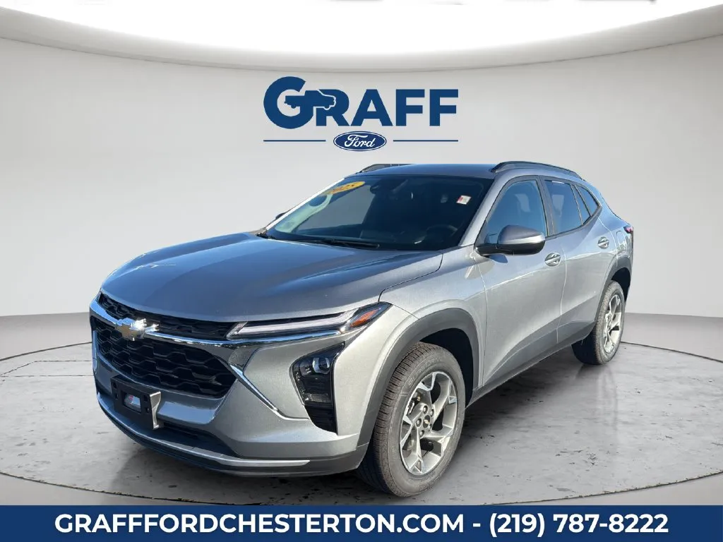 Gray 2025 Chevrolet Trax LT for sale in Chesterton, IN