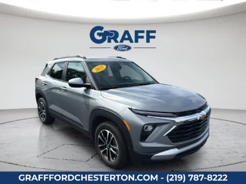Gray 2025 Chevrolet TrailBlazer LT for sale in Chesterton, IN