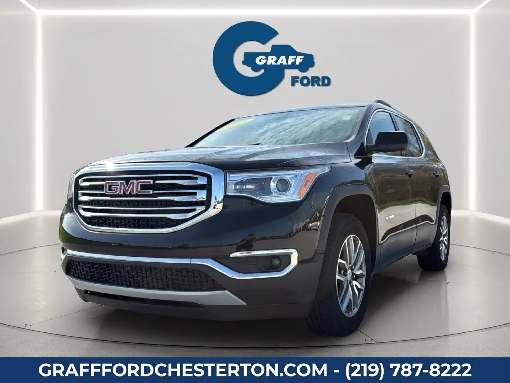 Black 2017 GMC Acadia SLE-2 for sale in Chesterton, IN