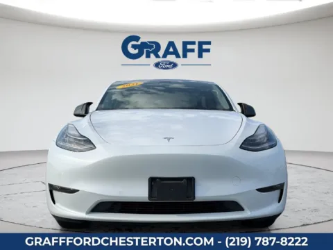 Another view of 2021 Tesla Model Y Long Range for sale in Chesterton, IN at Graff Ford of Chesterton
